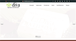 Desktop Screenshot of divasabun.com.tr